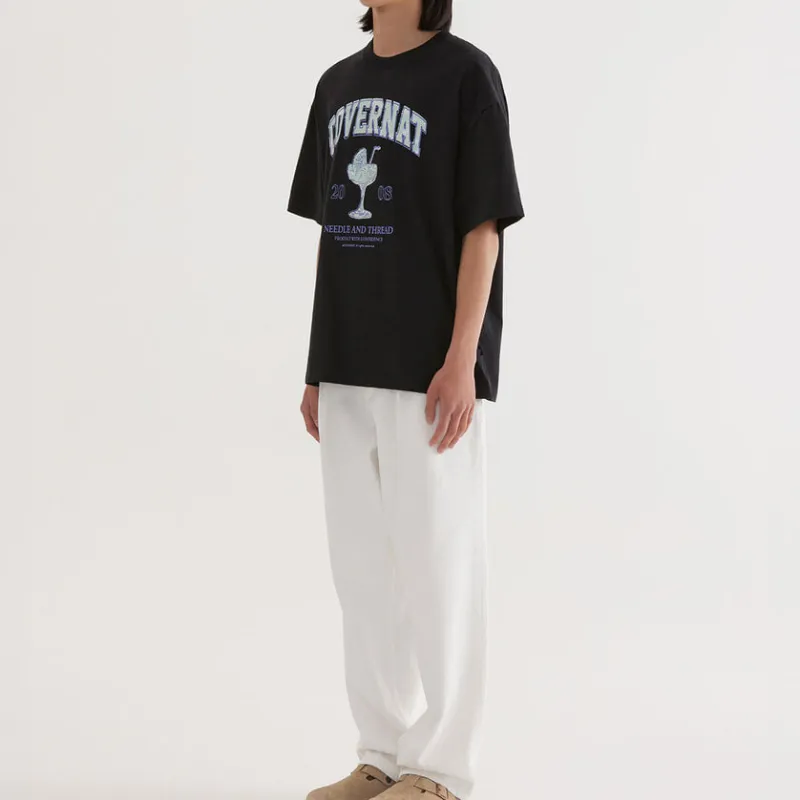 COVERNAT SS25 T Shirt Unisex Black-5