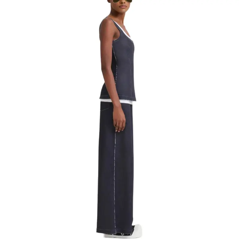 MARNI Denim Corset Top-1