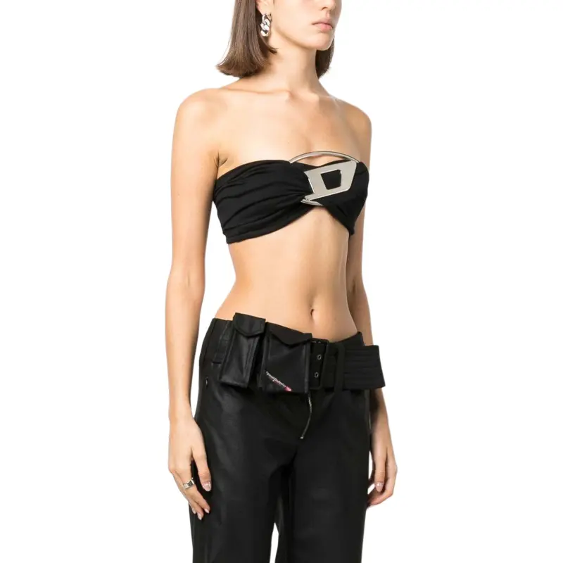 DIESEL Strapless Top Women's Black-1