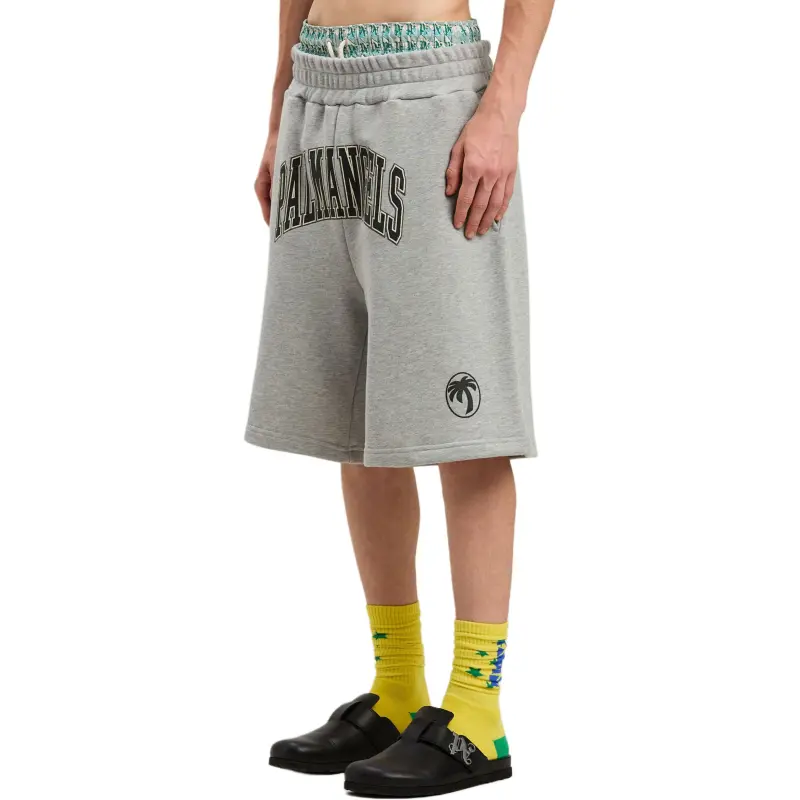 PALM ANGELS College Palm Shorts-3