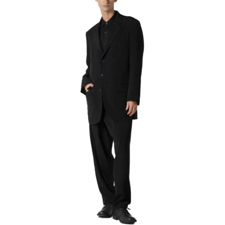 Yohji Yamamoto Y's For Men FW24 Jackets & Coats Men's Black-5