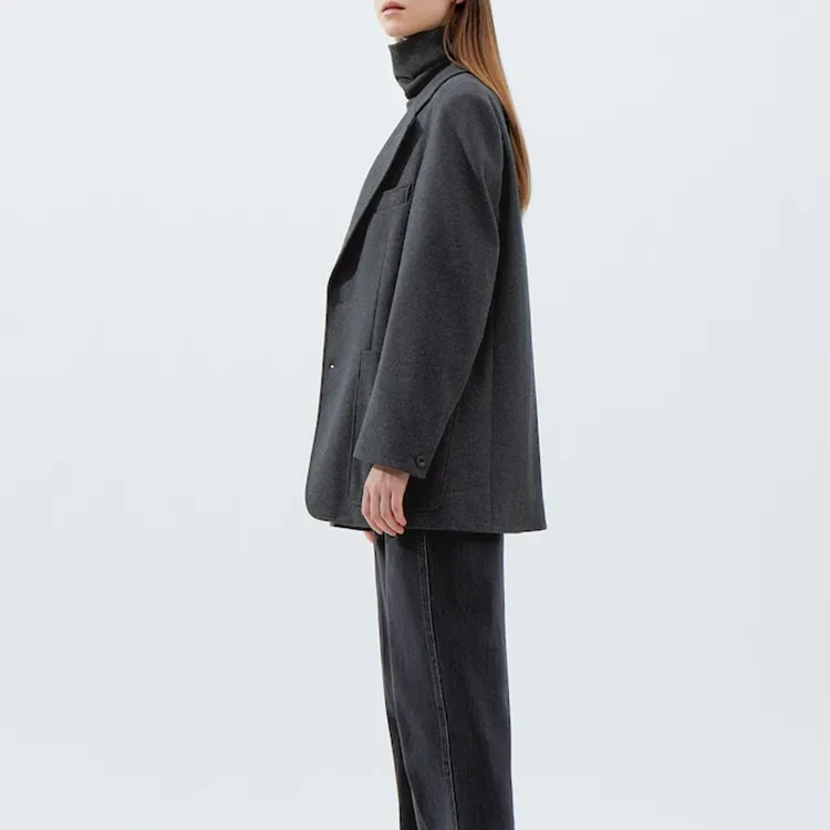 UNIQLO FW23 U Series Jackets Women's Dark Gray-1