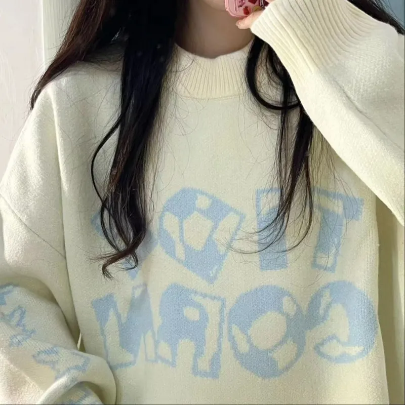 Heartboon Sweaters Unisex White-5