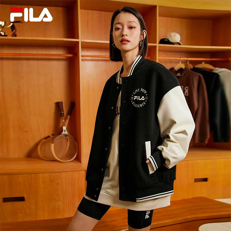 FILA Baseball Jerseys Unisex Ivory-5