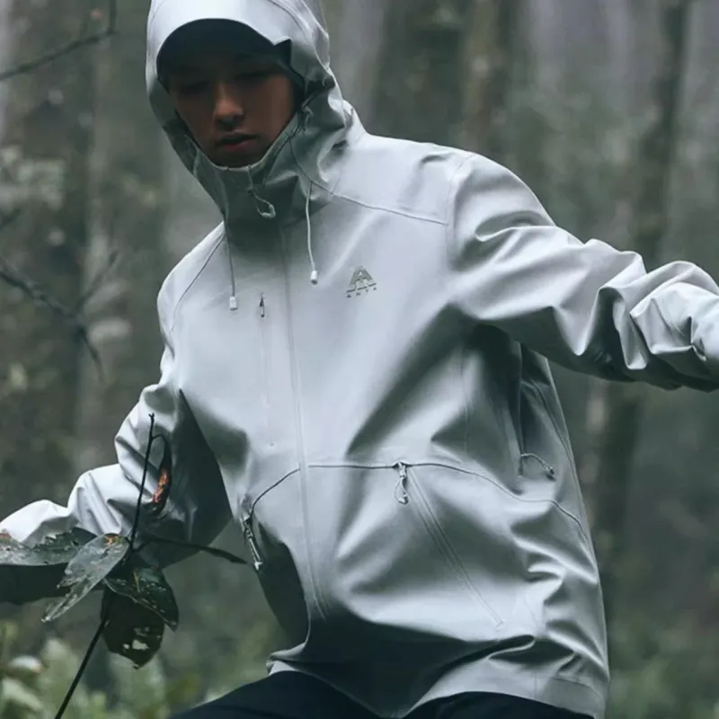 Anta Windproof Windbreaker Jacket Unisex Light Tidal Green-2