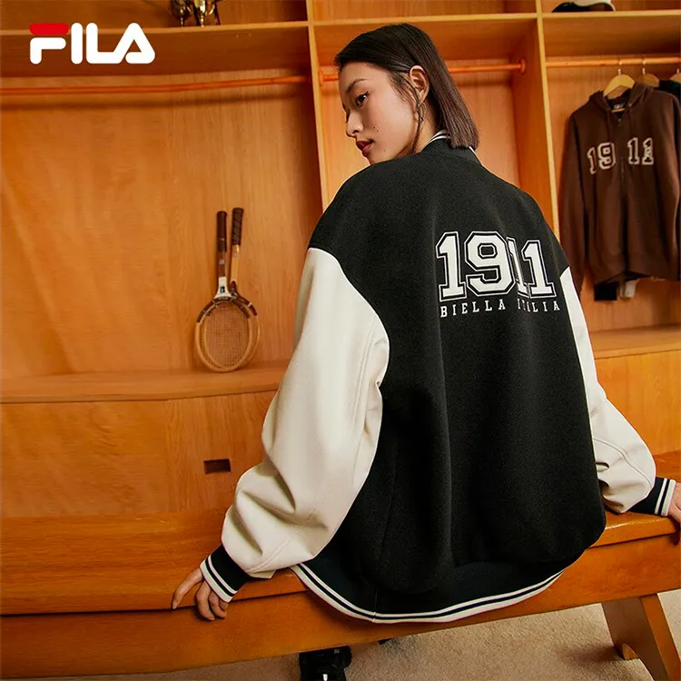 FILA Baseball Jerseys Unisex Ivory-7