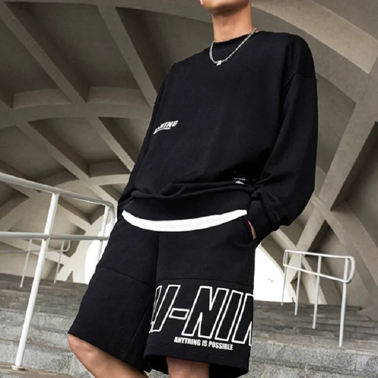 LINING Sports Life Collection Sweatshirts Men Black-2