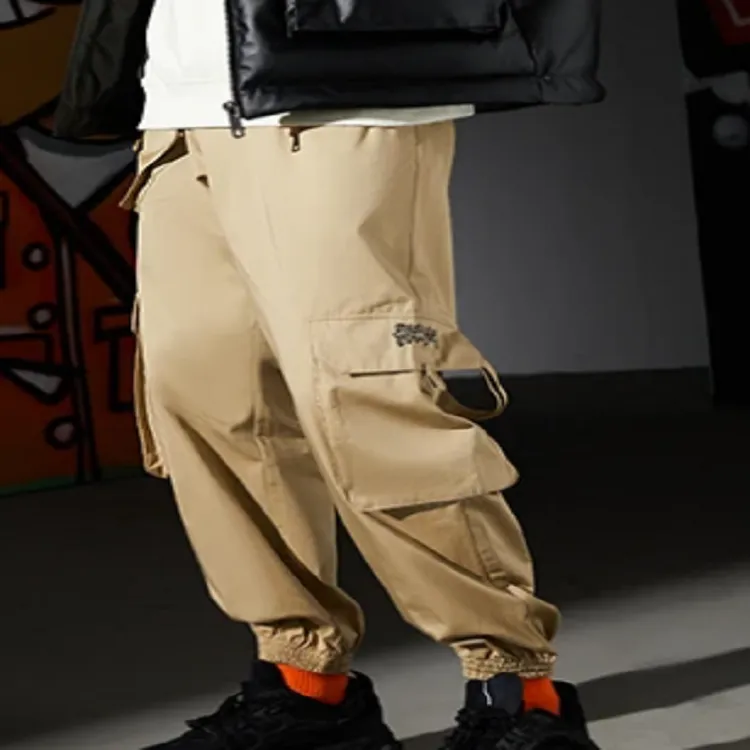 LiNing Badfive Casual Pants Men's Sand Khaki-4
