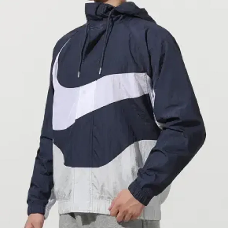 Nike Jackets Men Navy Blue-5
