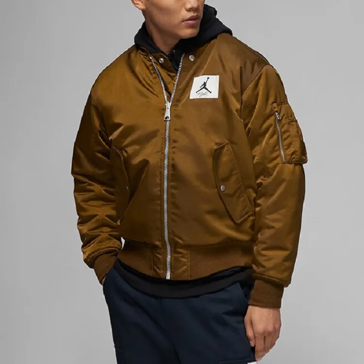 Jordan Jackets Men Brown-2