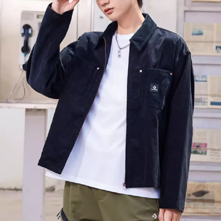 Converse Jackets Men Black-4