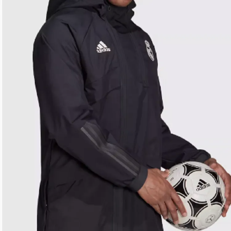 Adidas Real Madrid C.F Jackets Men Black-4