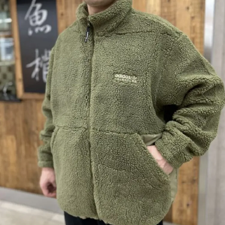 Adidas Originals Jackets Men Green-5