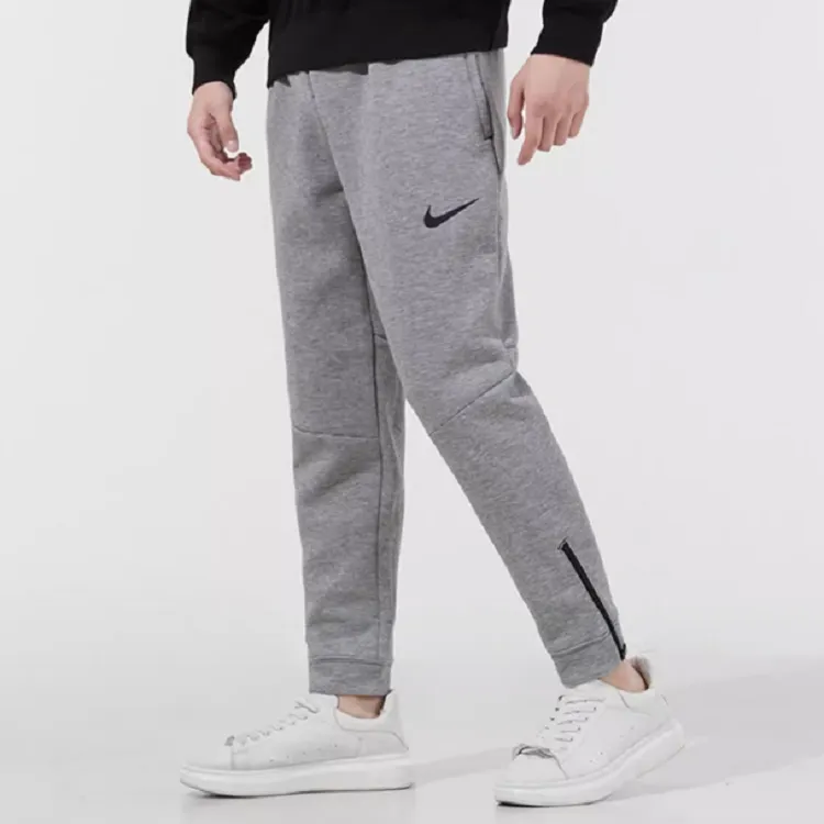 Nike Knitted Sweatpants Men's Gray-5