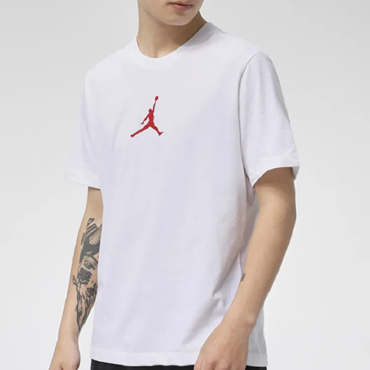 Jordan Set-in Sleeve T-Shirt Men's White-7