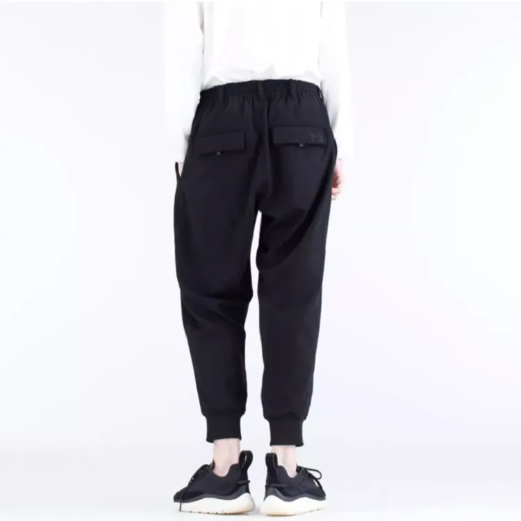 Y 3 Casual Pants Men Black-3