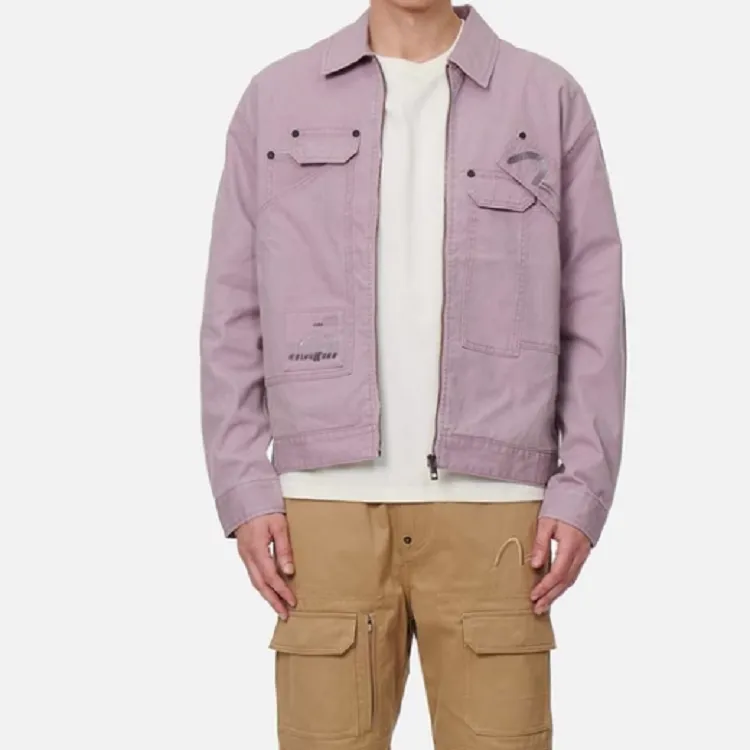 EVISU Jackets Men Purple-2