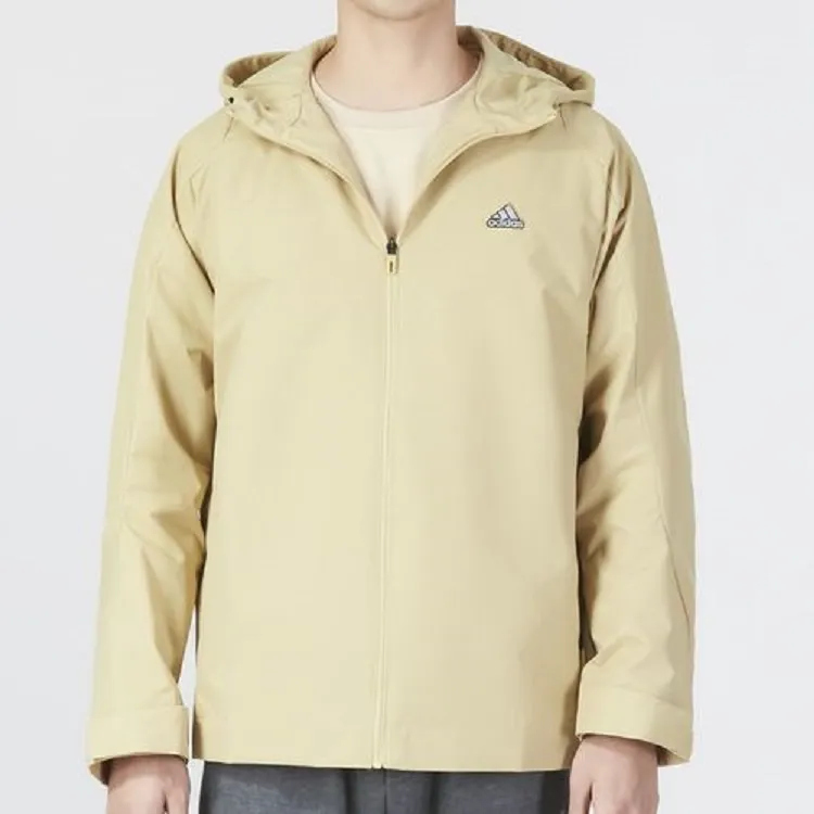 Adidas Hooded Jacket Men's Khaki-5