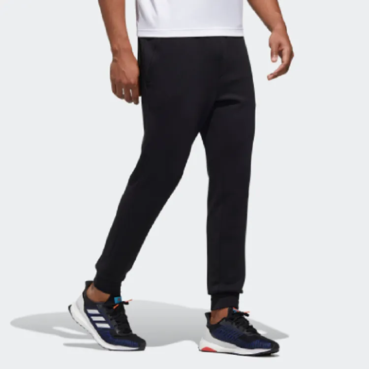 Adidas Knitted Sports Pants Men's Black-5