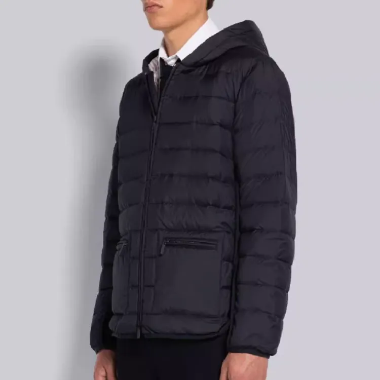 THOM BROWNE Jackets Men Navy-4