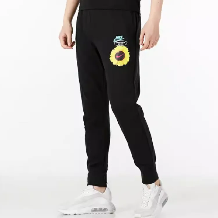 Nike Knitted Sweatpants Men Black-4