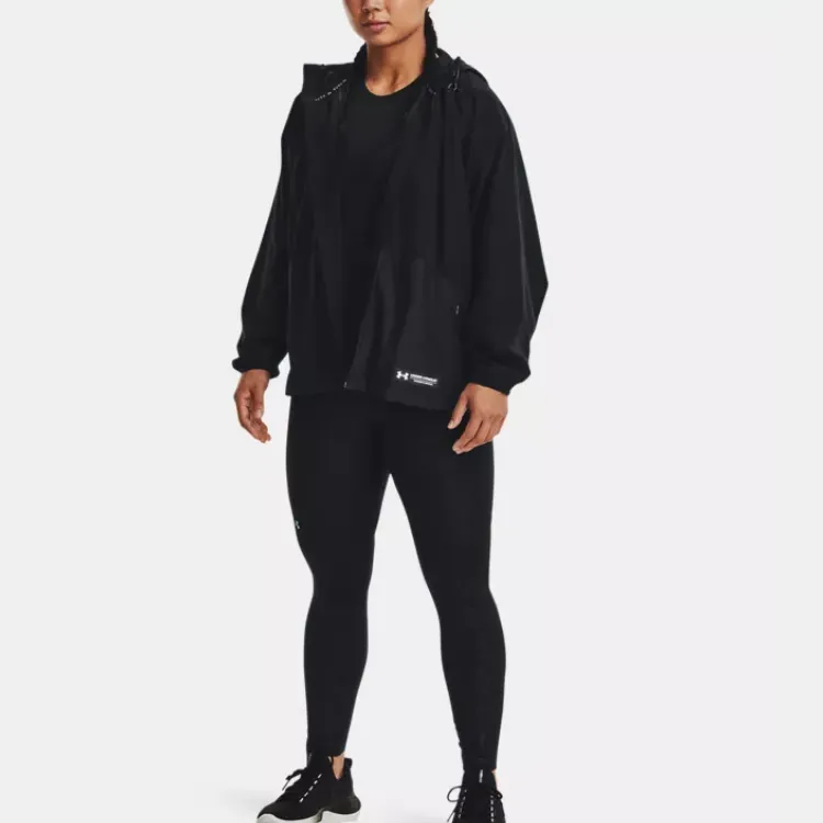 Under Armour RUSH Jacket Women's Black-4