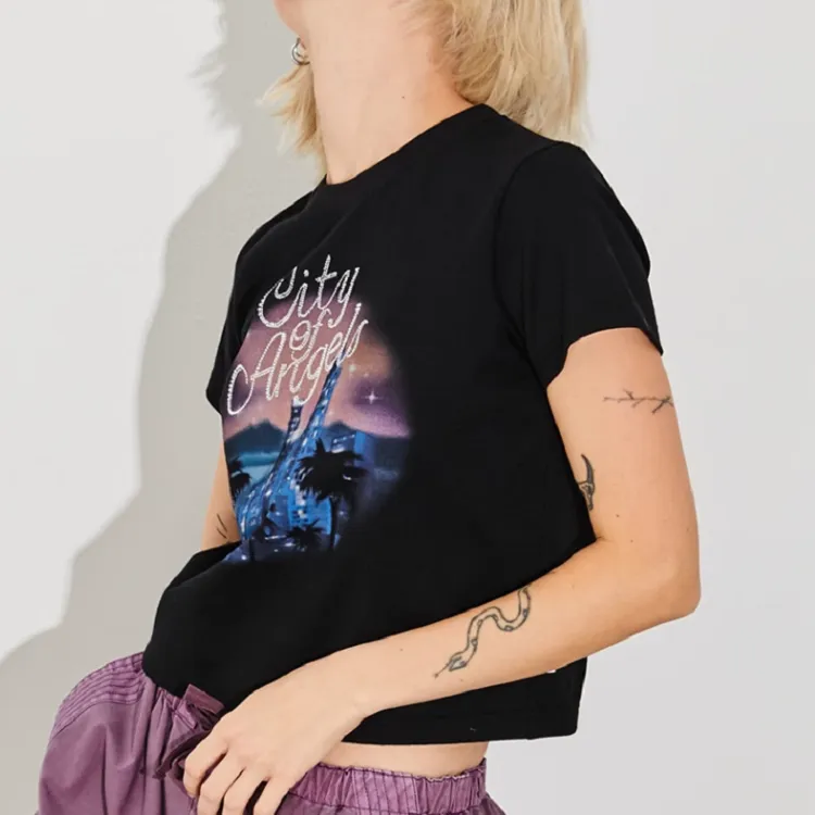 JOYRICH T-Shirts Women's Black-3