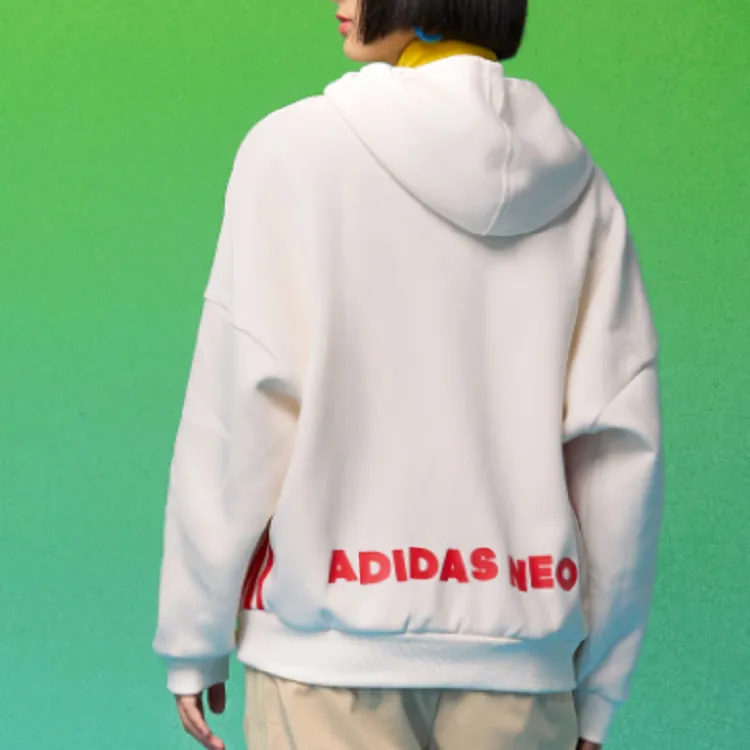 Sesame Street X Adidas Neo Sesame Street Co branded Collection Sweatshirts Women's White-5