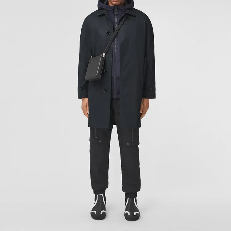 Burberry Cotton Gabardine Car Coat-1