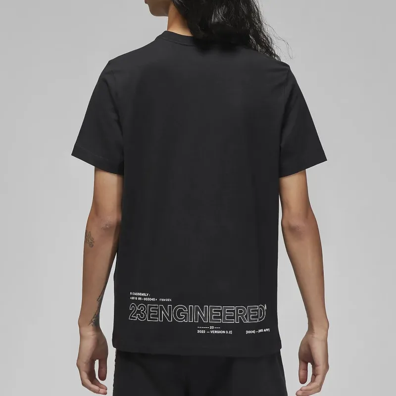 Jordan T Shirts Men Black-2