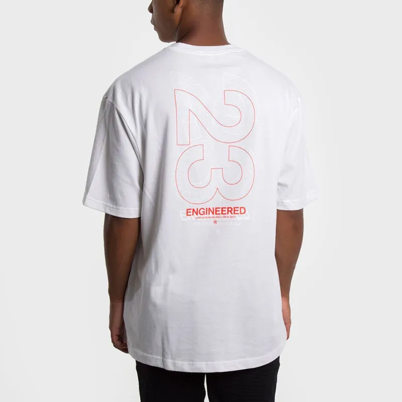 Jordan 23 ENGINEREED T Shirts Men White-2