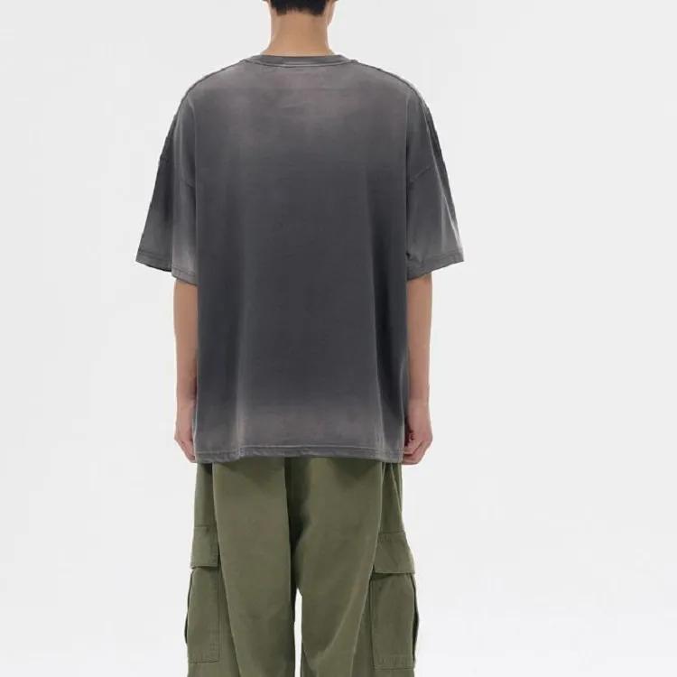 WE11DONE T Shirts Unisex Gray-4