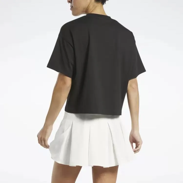 Reebok Crop Tops Women's Black-2
