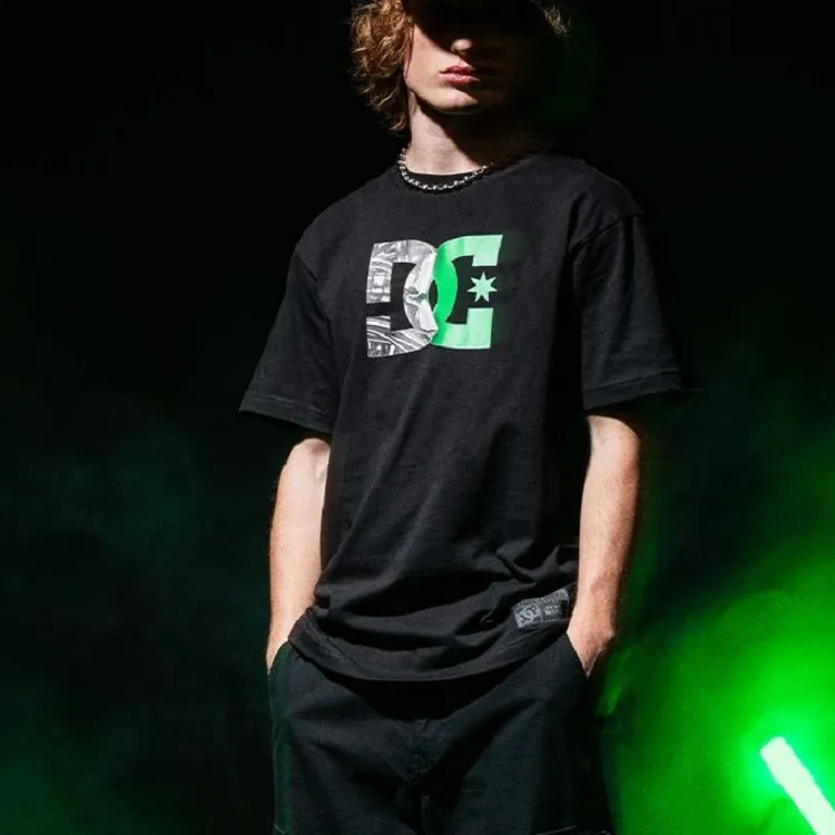 DC Shoes T-Shirts Unisex Black-5