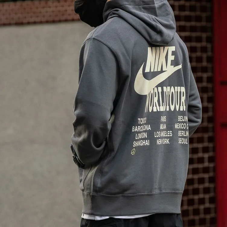 Nike Sweatshirt Spring Unisex Iron Gray-4