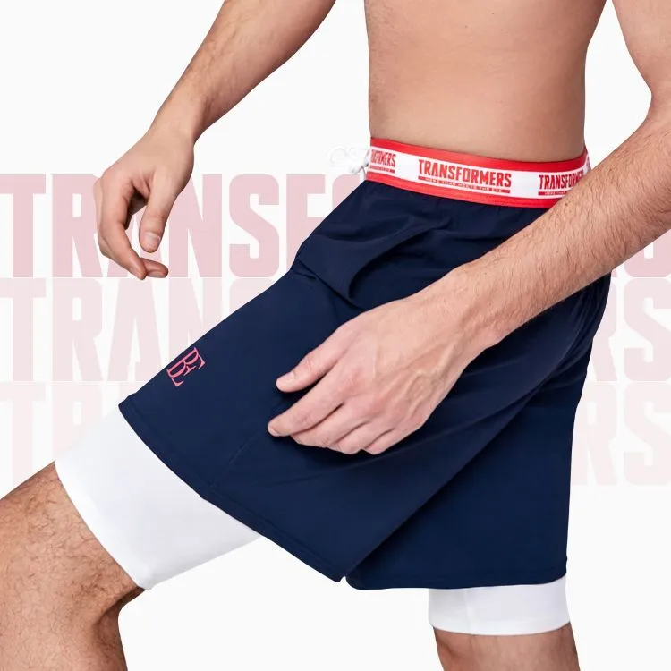BALNEAIRE Beach Shorts Men Marine Blue-1