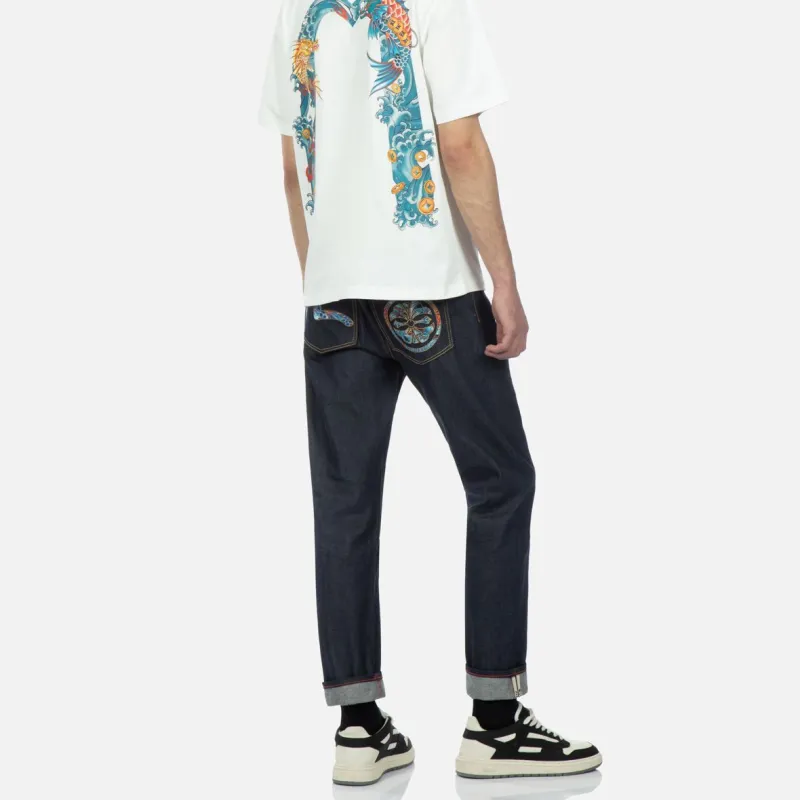 EVISU Jeans Men Denim Blue-2