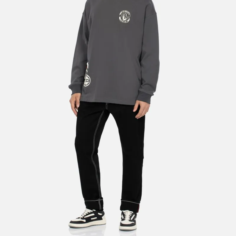 EVISU Jeans Men Black-5