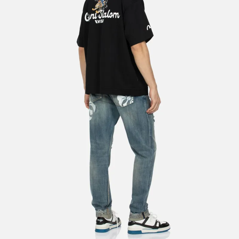 EVISU Jeans Men Denim Blue-4