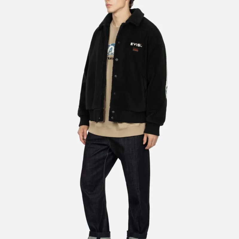EVISU Jackets Men Black-5
