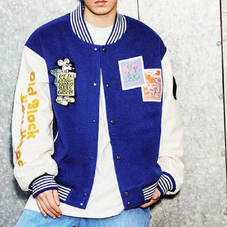 LiNing x Steven Harrington Jackets Coats Men's Blue White-2