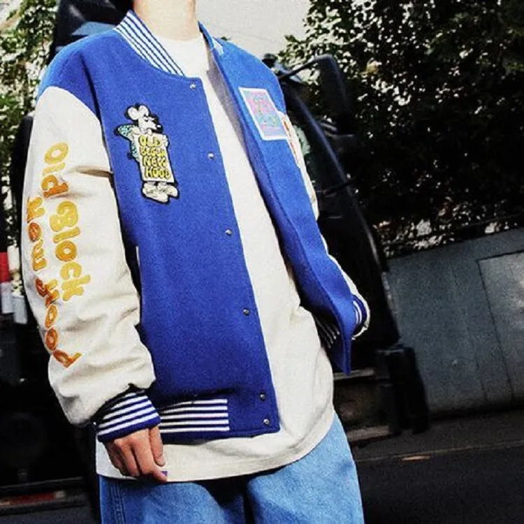 LiNing x Steven Harrington Jackets Coats Men's Blue White-3