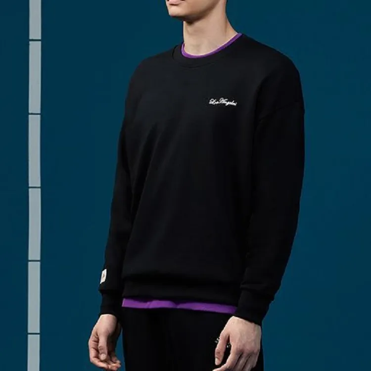 NBA Los Angeles Lakers Sweatshirts Unisex Black-3