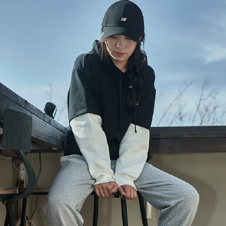 New Balance Sweatshirt Unisex Black-2