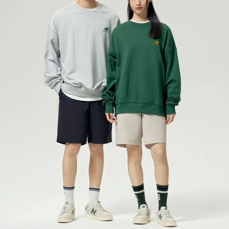 New Balance SDS Sweatshirts Men Gray-4