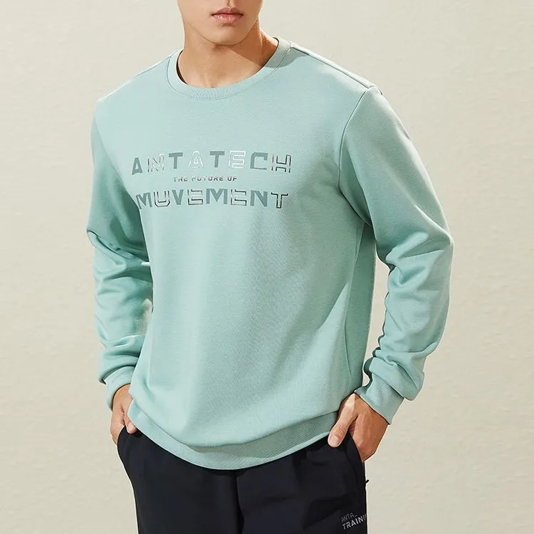 Anta Variety Training Collection Sweatshirt Men's Green-2