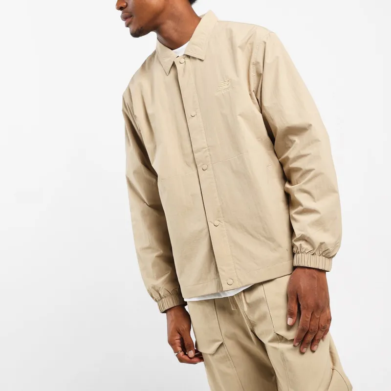 New Balance Jackets Men Khaki-2