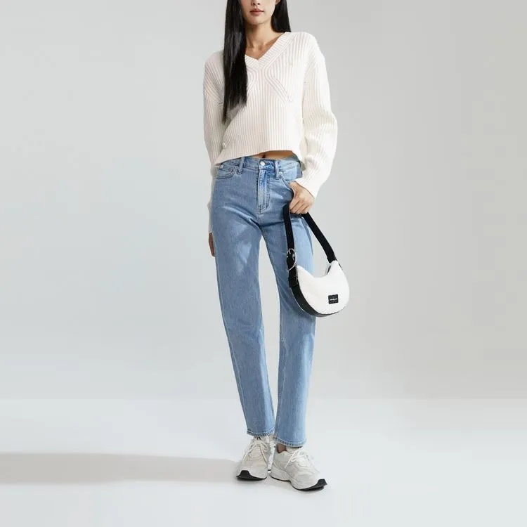 CK/Calvin Klein Knitwear Women's Milk White-2