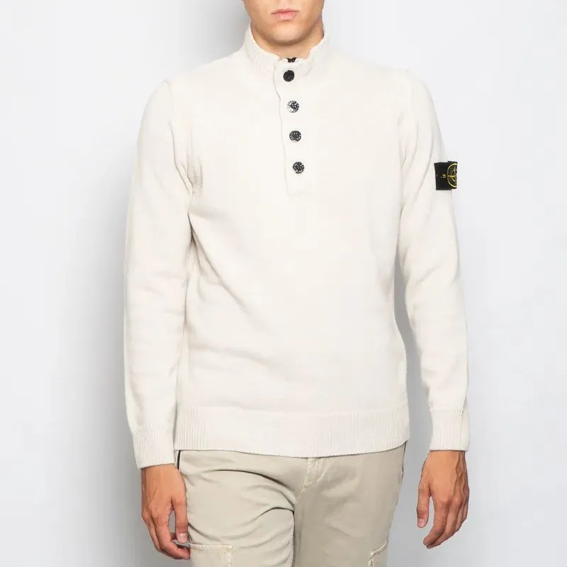 STONE ISLAND Compass patch High neck Jumper-3