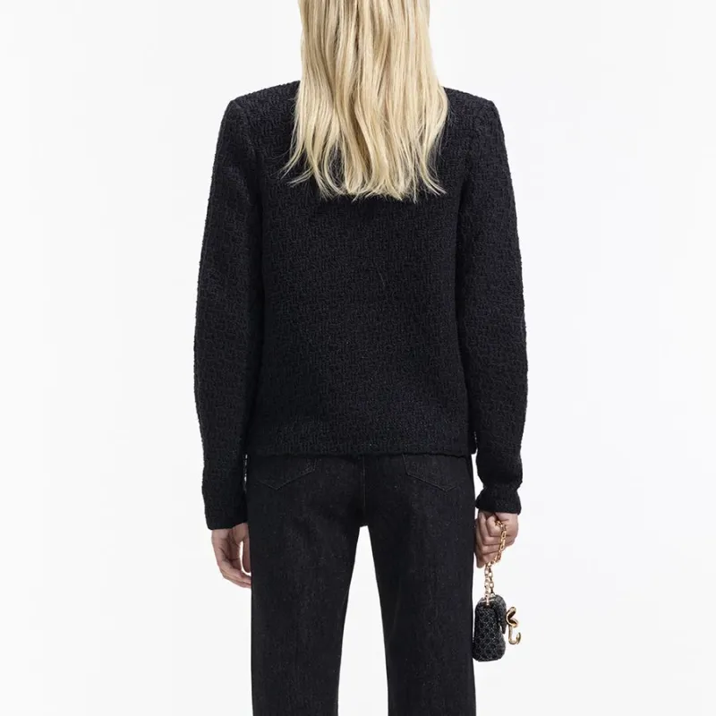 Self portrait Knitwear Women's Classic Black-2
